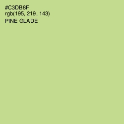 #C3DB8F - Pine Glade Color Image